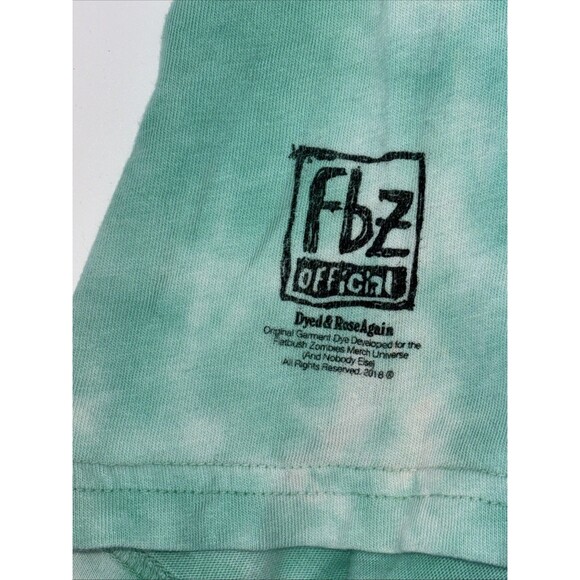 Med, Flatbush Zombies Tiedye T-shirt Dyed & Mint Again Glorious Dead Hip Hop FBZ - Picture 3 of 8